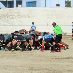 Inizio campionato di rugby, vittoria dei Draghi della Bat