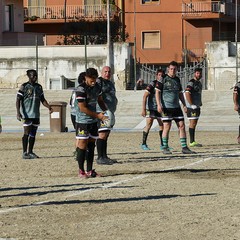 Inizio campionato di rugby, vittoria dei Draghi della Bat