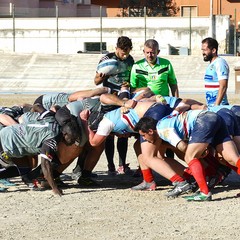 Inizio campionato di rugby, vittoria dei Draghi della Bat