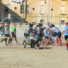 Inizio campionato di rugby, vittoria dei Draghi della Bat