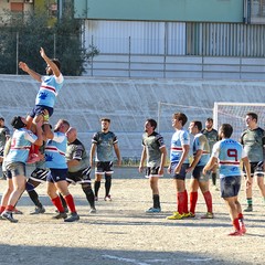 Inizio campionato di rugby, vittoria dei Draghi della Bat
