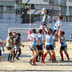 Inizio campionato di rugby, vittoria dei Draghi della Bat