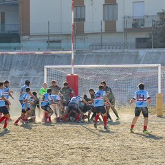 Inizio campionato di rugby, vittoria dei Draghi della Bat