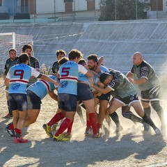 Inizio campionato di rugby, vittoria dei Draghi della Bat