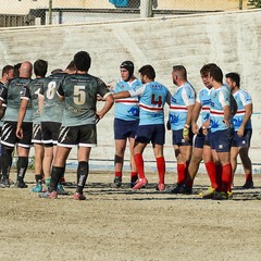 Inizio campionato di rugby, vittoria dei Draghi della Bat