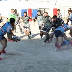 Inizio campionato di rugby, vittoria dei Draghi della Bat