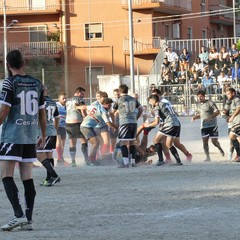 Inizio campionato di rugby, vittoria dei Draghi della Bat