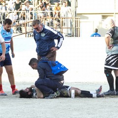 Inizio campionato di rugby, vittoria dei Draghi della Bat