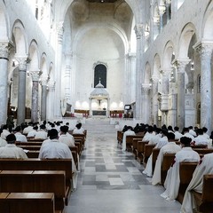 Ieri pomeriggio, 16 marzo si è svolta a Bari nella Basilica di San Nicola il tradizionale Sacro rito della Via Crucis dei Cavalieri e Dame del Santo Sepolcro di Gerusalemme. La Via Crucis è stata presieduta da S.E. Rev.ma Grand’Uff. Mons. Giuseppe Satriano Arcivescovo Metropolita di Bari-Bitonto e Gran Priore di Luogotenenza insieme a Don Carmine Ladogana, Cerimoniere Ecclesiastico e Canonico Onorario della Basilica del Santo Sepolcro, alla presenza di S.E. Cav. di Gr. Cr. Prof. Notaio Ferdinando Parente Luogotenente per l’Italia Meridionale Adriatica dell’Ordine Equestre del Santo Sepolcro