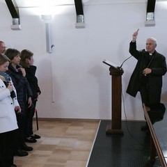 Benedizione del Vescovo Mons. Luigi Mansi a San Vittore