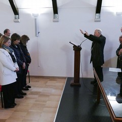 Benedizione del Vescovo Mons. Luigi Mansi a San Vittore