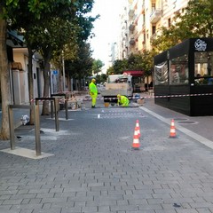 Viale Crispi: aggiusti e rifacimenti per ridare look al salotto cittadino