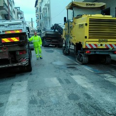 Via Torino, da stamane i lavori di rifacimento del tappetino d'asfalto