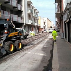 Via Torino, da stamane i lavori di rifacimento del tappetino d'asfalto