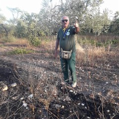 Parco della Murgia incendio