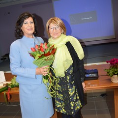 Rosa Maria Zagaria con la dirigente Celestina Martinelli