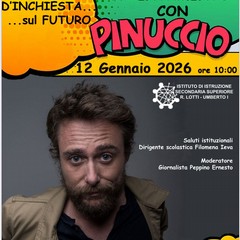 Pinuccio ospite dell’IISS “R. Lotti – Umberto I”