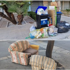 raccolta differenziata nella zona PIP di Andria