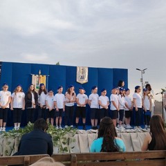 Gli alunni della "Verdi-Cafaro"
