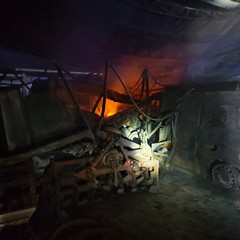 grosso incendio ad Andria