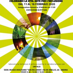 POSTER CARITAS locandina FEBBRAIO