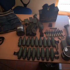 materiale bellico rinvenuto