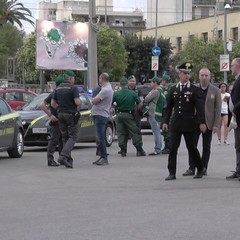 Blitz antidroga all'interno della villa comunale
