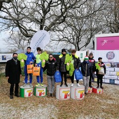Premiazione di Raffaele Cascione e Michele Saccotelli esordienti anno