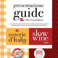 Presentazione guide Slow Food