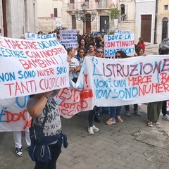 protesta Andria dimensionamento scolastico