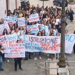 protesta Andria dimensionamento scolastico