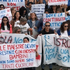 protesta Andria dimensionamento scolastico
