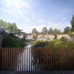 Render progetto Lama di S.Margherita in Lamis ad Andria