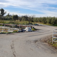Abbandono di rifiuti ad Andria