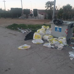 Rifiuti in contrada Troianelli
