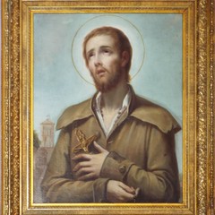 quadro raffigurante S. Benedetto Giuseppe Labre