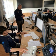 sala operativa della Protezione civile