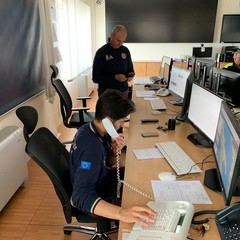 sala operativa della Protezione civile