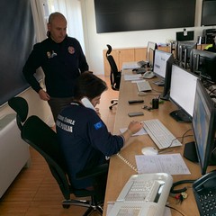 sala operativa della Protezione civile