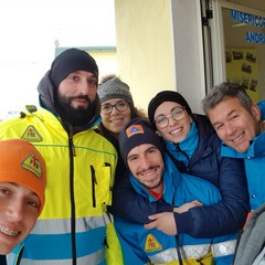 Emergenza neve Bat, l'impegno delle Misericordie