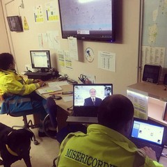 Emergenza neve Bat, l'impegno delle Misericordie