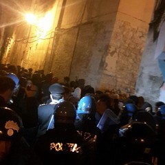 Matteo Salvini contestato ad Andria