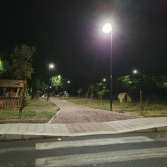 Ripristinato l'impianto di illuminazione pubblica al quartiere di San Valentino