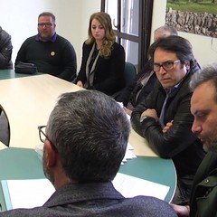 Savino Montaruli in Conferenza di Servizio al comune di Andria
