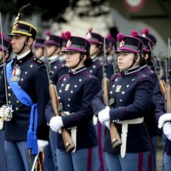Allievi scuola militare dell'Esercito Italiano