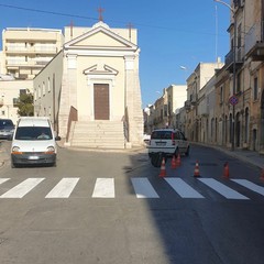 segnaletica orizzontale ad Andria