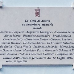 commemorazione dell'incidente ferroviario