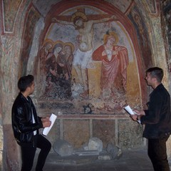 la chiesa rupestre di Santa Croce