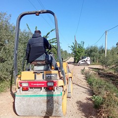 impresa di Andria ha sistemato la malridotta strada