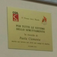 targa per paola